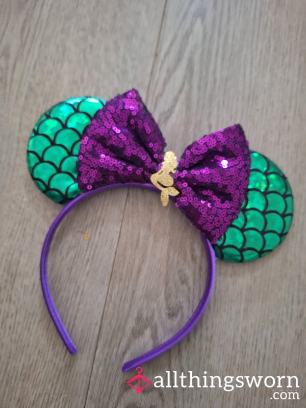 🧜‍♀️  Disney Little Mermaid Ears Headband