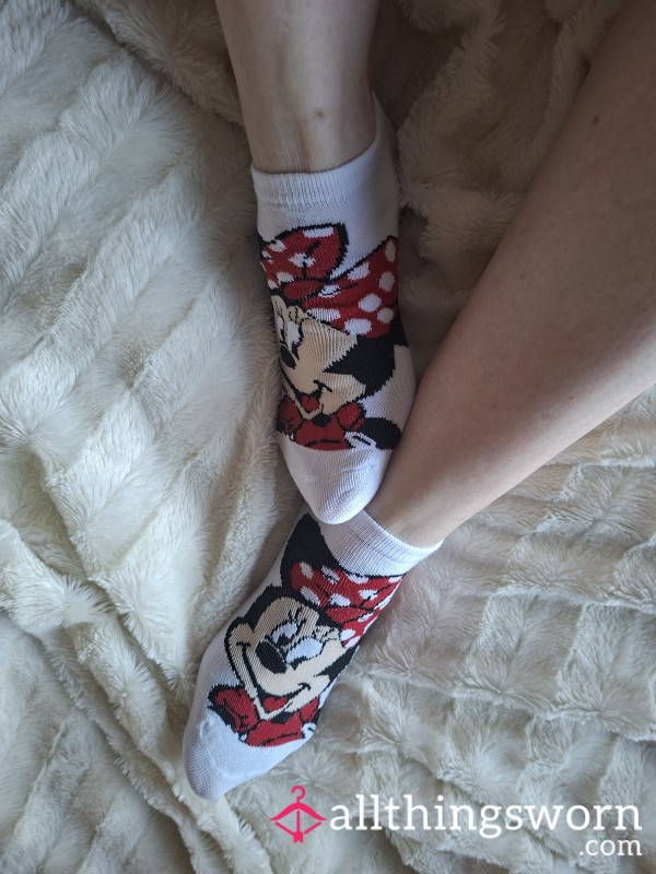 Disney Minney Mouse Ankel Socks😍