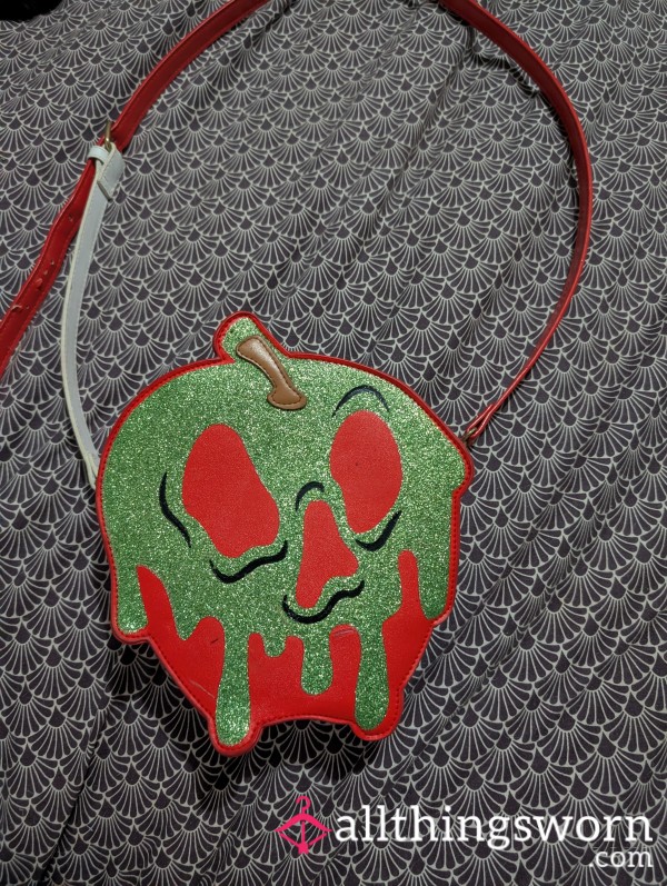 DISNEY POISON APPLE BAG WELL LOVED BY YOURS TRULY RAINBOW 🌈