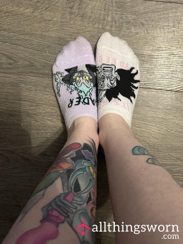 Disney Villain Low Rise Socks