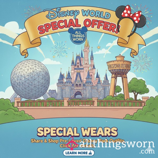 Disney World Special Panty Wears!
