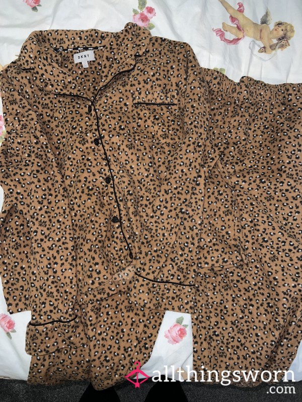 DKNY Leopard Print Pyjamas