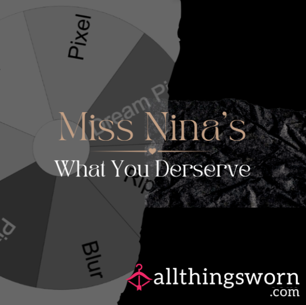 What You Deserve 🖤 Might Not Be What You Want