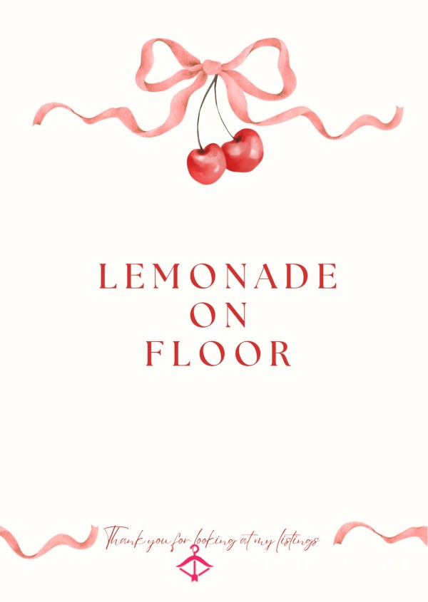 🍋Lemonade   On The Floor 🍋