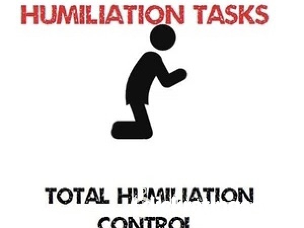 DOMINATION SESSIONS - LET ME GIVE YOU DEGRADING TASKS TO DO!