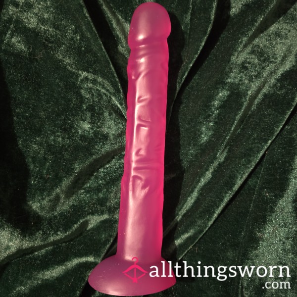 Pink 10 Inch Di**o- Well Loved And Used 😈