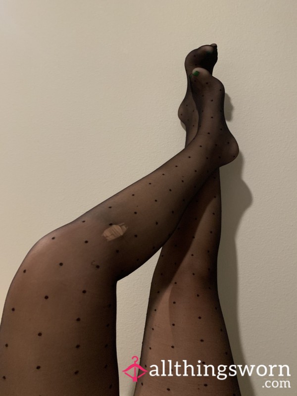 Dotted Pantyhose