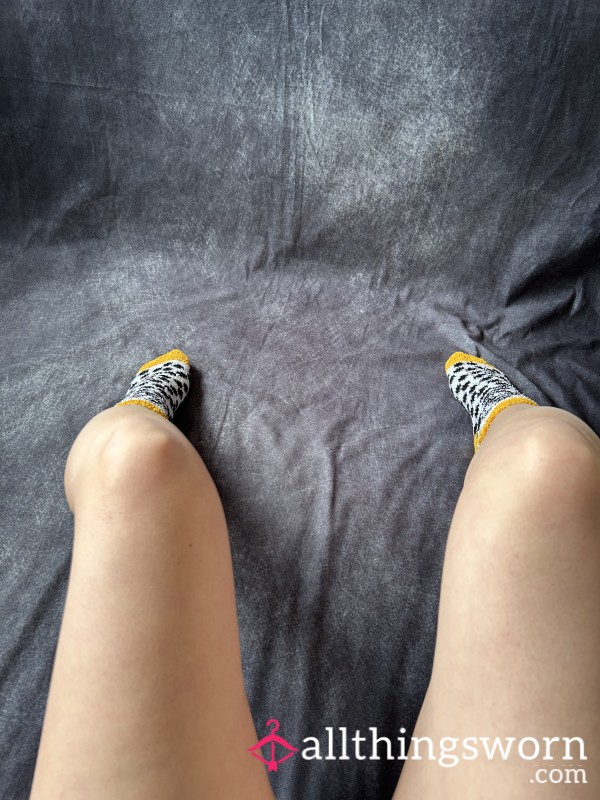 Dotty Fluffy Socks