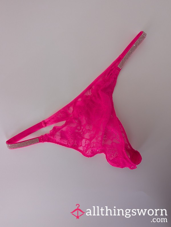 Double C*mmed Into And Then Pushed Out On Thong.