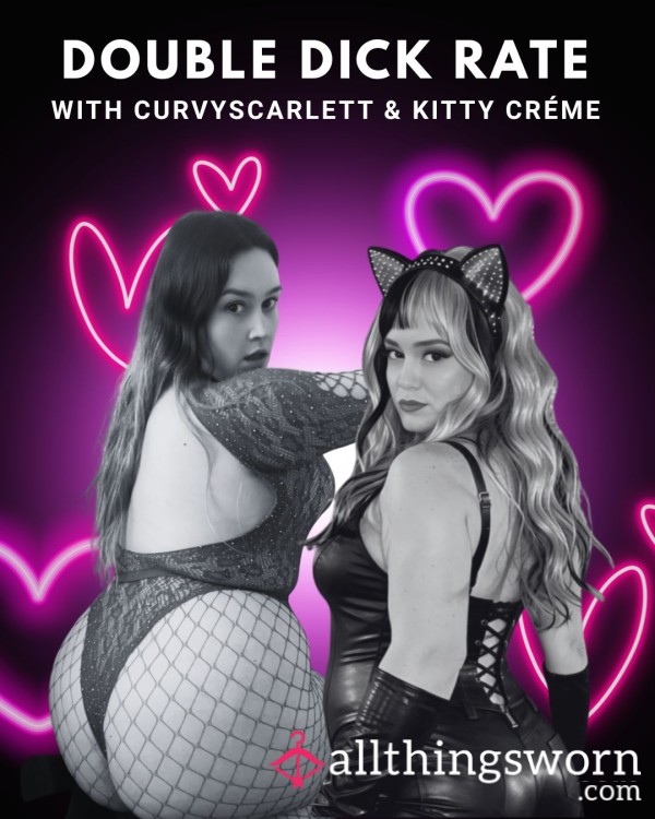 Double D*ck Rate With CurvyScarlett & Kitty Créme😈