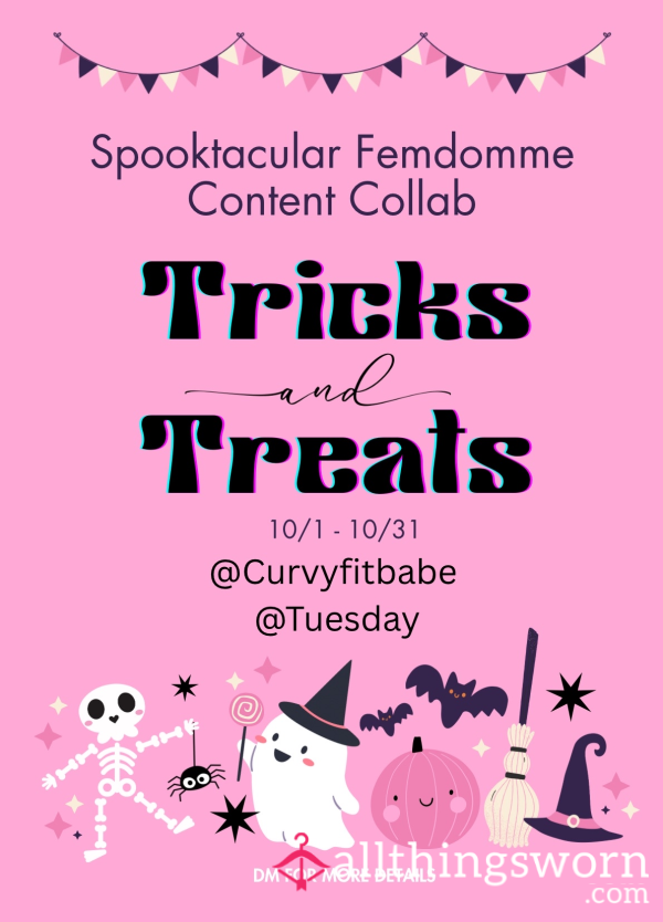 Double Domme Sp**ktacular Costumed Content Collab Featuring @Curvyfitbabe