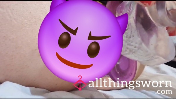 Double Penetration, A** And Pu**y With Toys, F**king Myself In Both Holes
