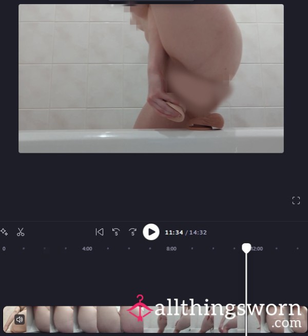 Double Penetration With The "sensa Feel Fat Boy" And XXL Di**o