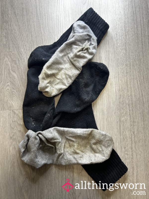 Double Trouble: 24h & 48h Sweaty Drenched Socks By Lea & Nea 👣💦