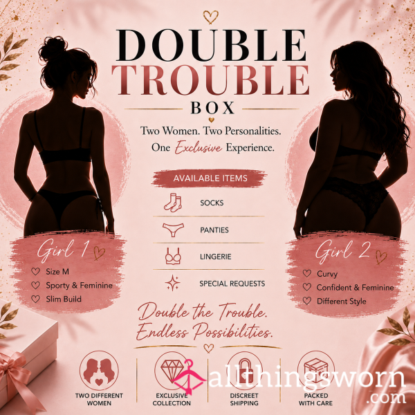 💕 DOUBLE TROUBLE BOX 💕