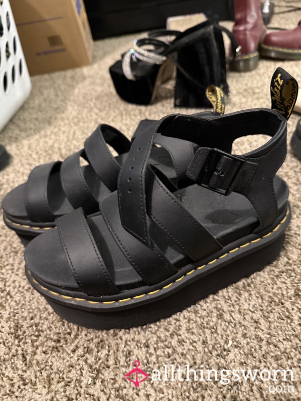 Dr Marten Platform Sandals