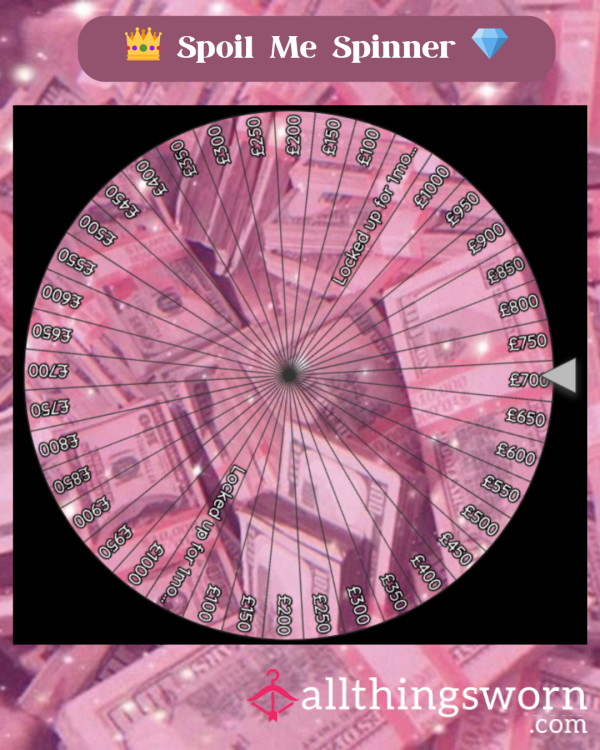 👑Spoil Me Spinner Wheel💎