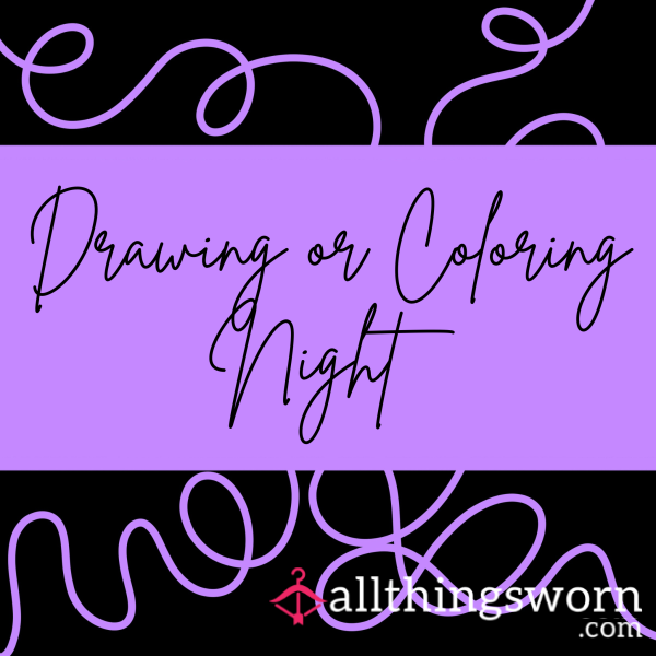 Drawing And Colouring Night