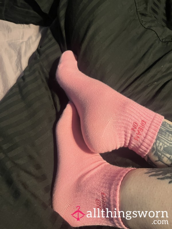 Dream On Pink Socks-48Hr Wear