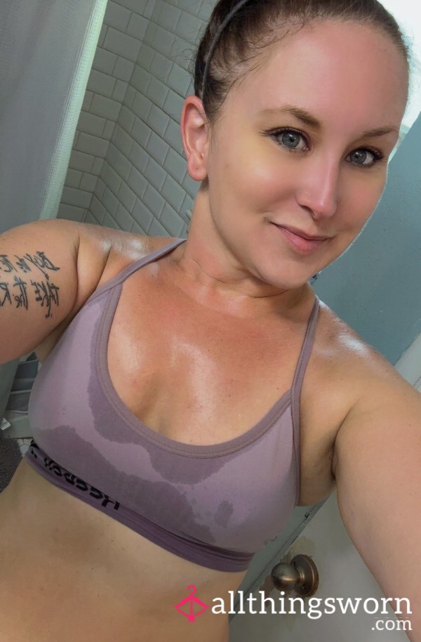 Drenched After The Grind – My Soaked Sports Bra