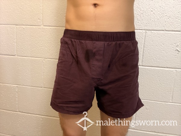 Drenched In Sweat Cotton Boxers