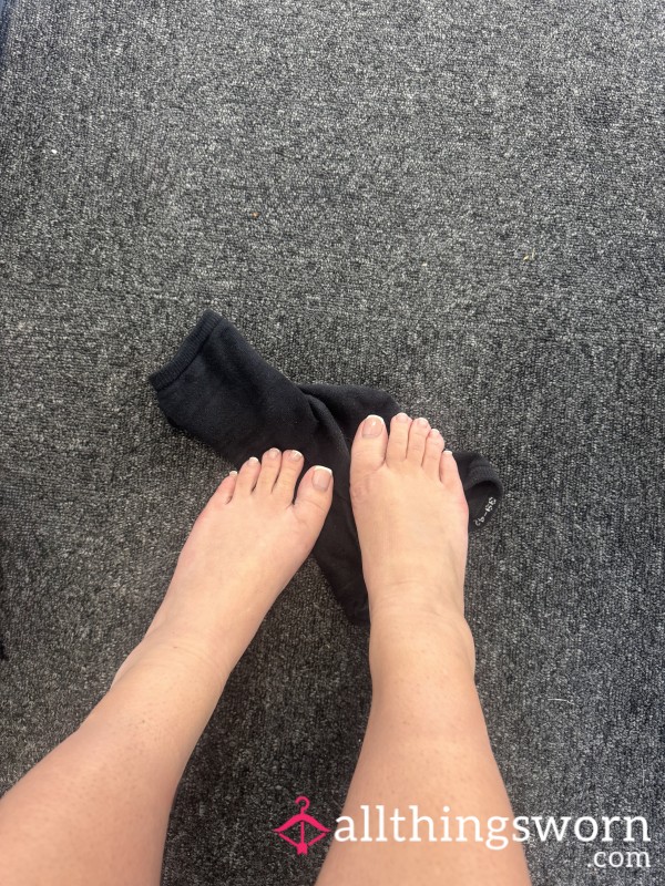 Drenched, Stinking Work Socks – Worn Hard All Day For Your Filthy Fetish Pleasure