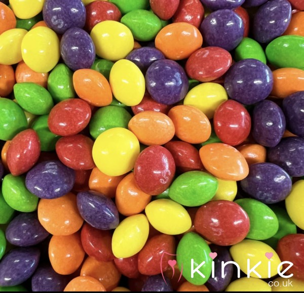 Drenched/chewed Sweets