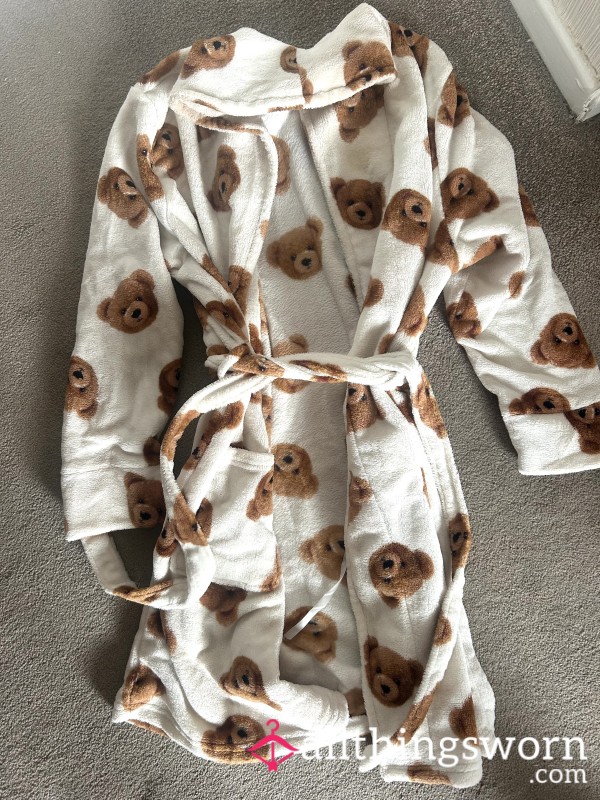 Dressing Gown Cute Bears Well Worn Smells Of Me 😉😉