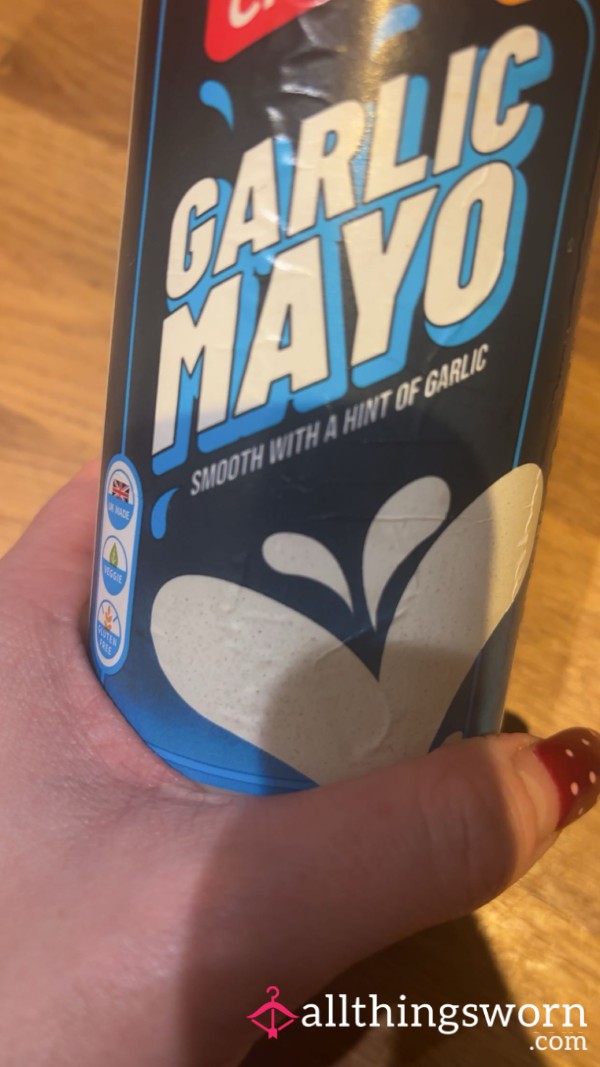 Dripping Garlic Mayo Onto My Feet Fetish