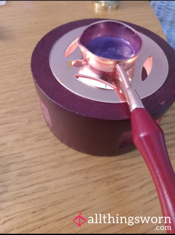 Dripping Wax On My Feet And Toes~