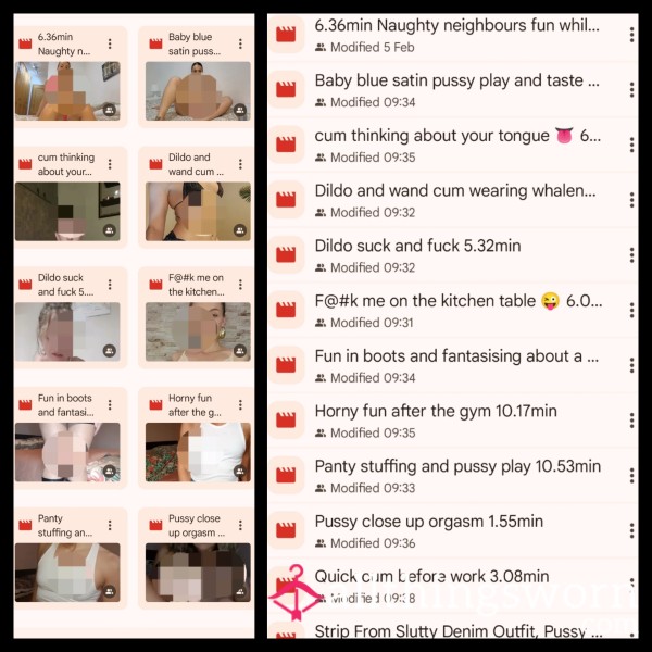 📁 Drive Folder 📁 15 Pu**y Play/masterbation Vids 🎬