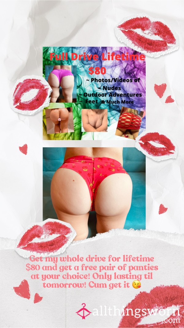 DRIVE + FREE PANTIES 💋