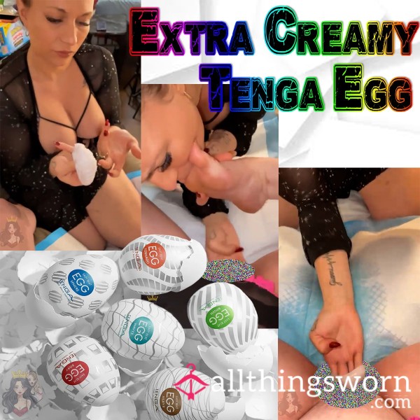 Dual Tenga Eggs 2 Creamy Pu**ys For You With Video
