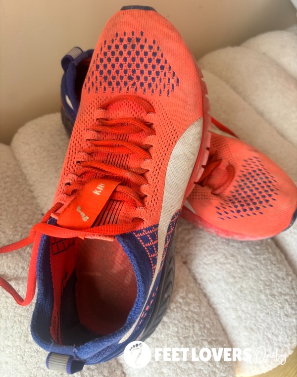 🔥 DuchessAnya’s Barefoot Puma Ignite Trainers – For Foot Worship & Shoe F**king 🔥