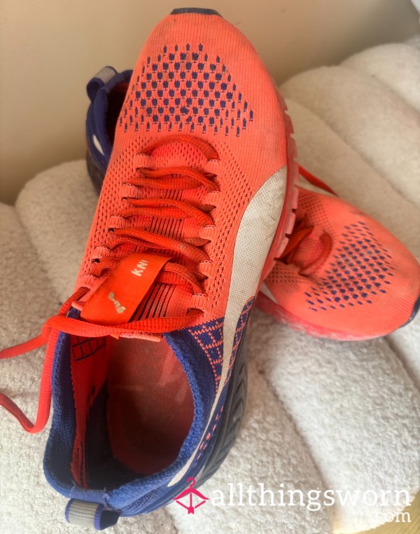 🔥 DuchessAnya’s Barefoot Puma Ignite Trainers – For Foot Worship & Shoe F**king 🔥