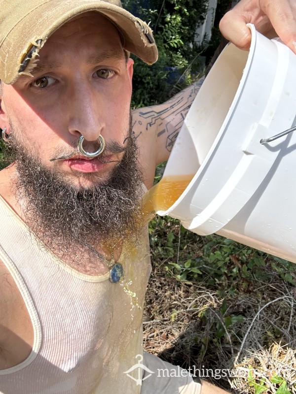 Dumping Pi*s Bucket Pi*s On Me