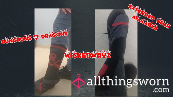 Dungeons & Dragons Socks