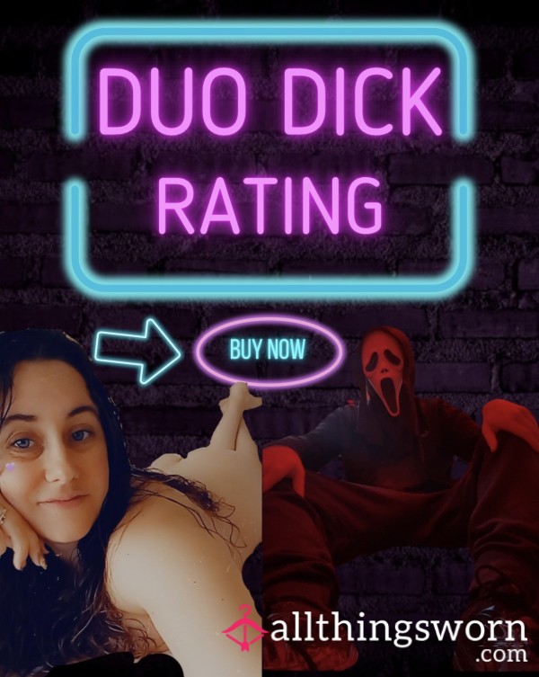 Duo D*ck Rating With @Goddessathena1991