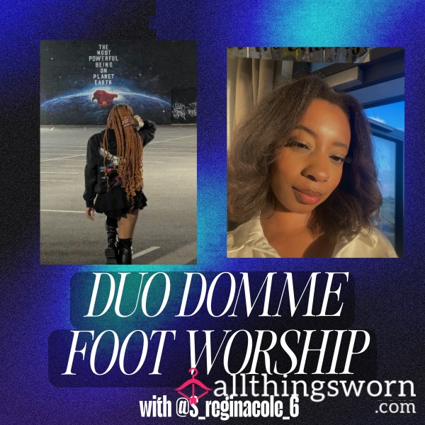 Duo Domme Foot Worship