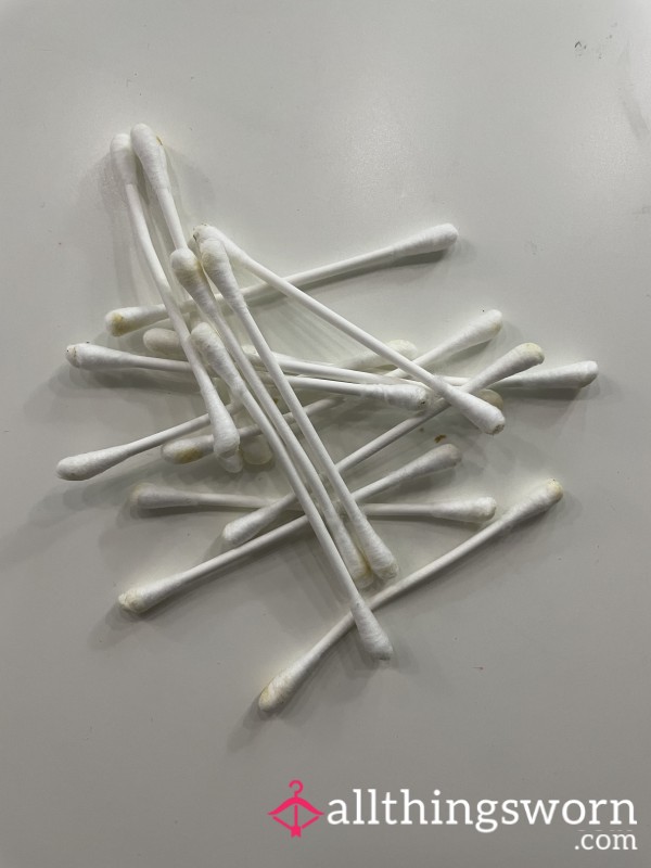 Ear Candy My Used Cotton Buds For You To Enjoy 😘