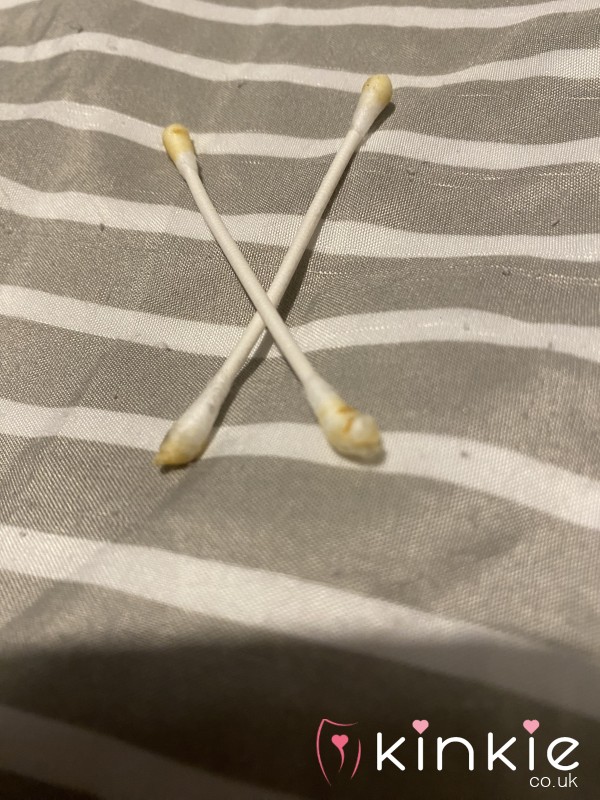 Rotten Cotton Buds. Perfect For Stirring Your Coffee