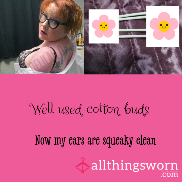 Ear, Ear-Used Cotton Buds