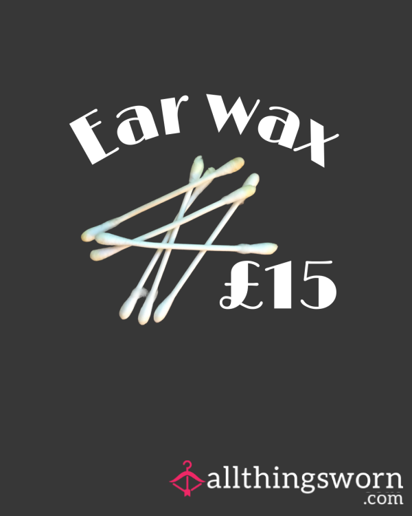 Ear Wax Cotton Swabs / Q-Tips