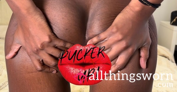 Ebony A** Winking And Hairy A**hole Worship 2:38 Instant Content W. A**hole Ma**age And Puckering