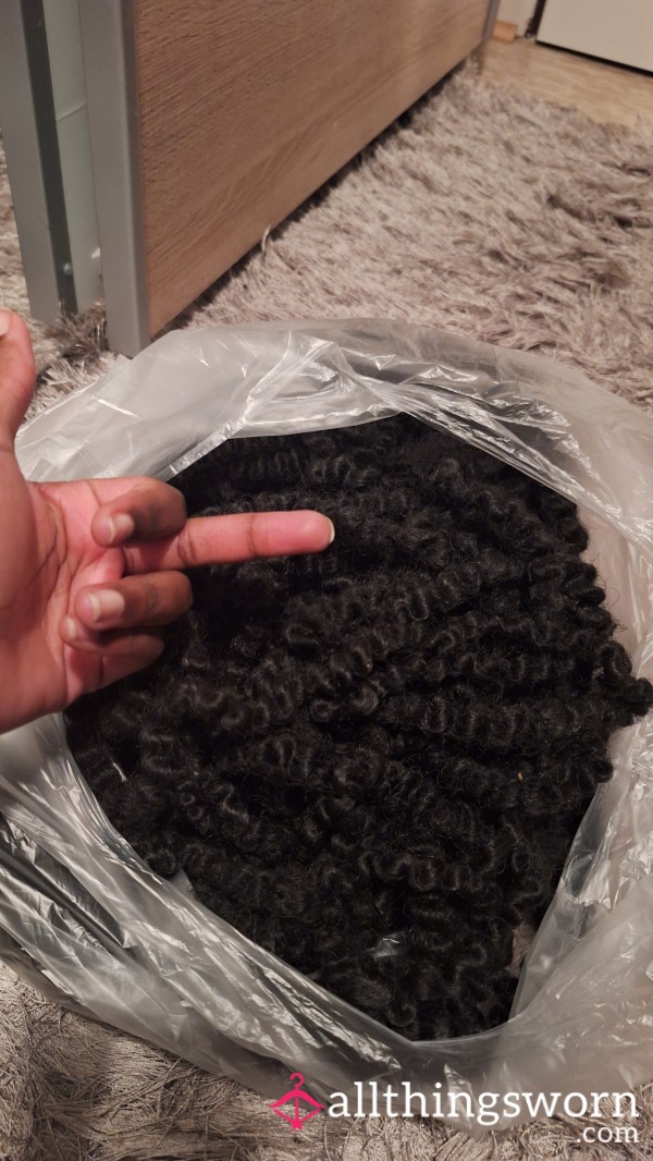 Ebony Goddess Used Twists😂