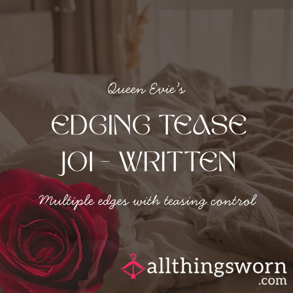 Edging Tease JOI