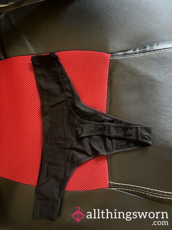 Eek Black Thong Multi Day Heat