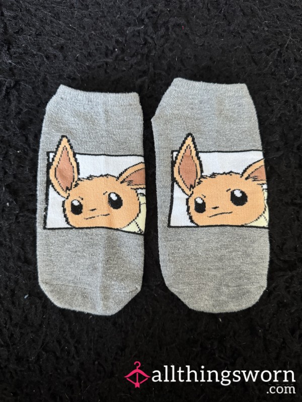 Eevee Socks ❤️‍🔥🤍🖤