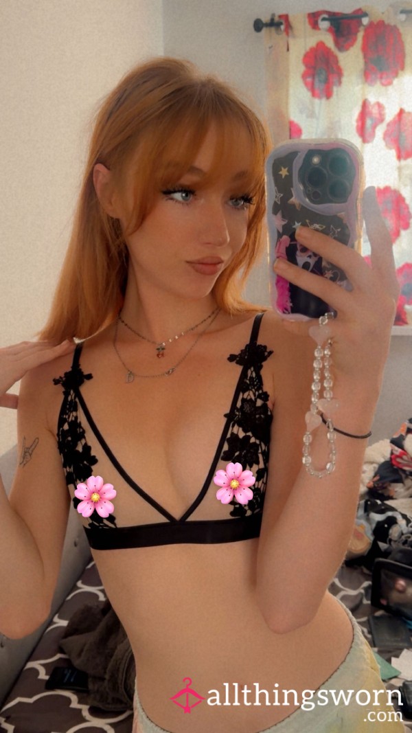 Elegant Mesh Lace Bra