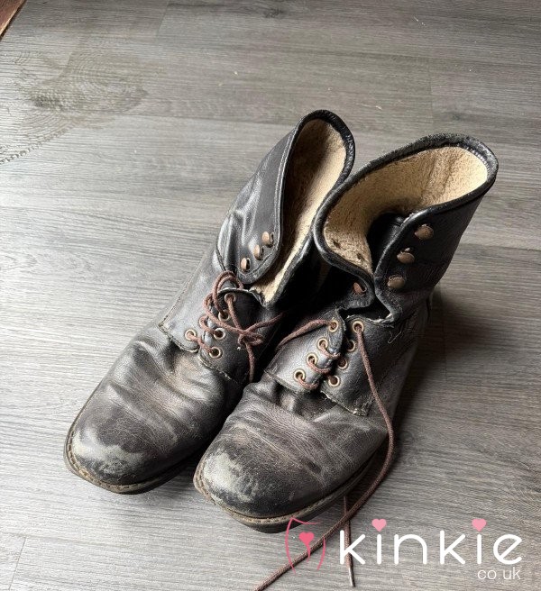 Eliza's Well Worn Work Boots